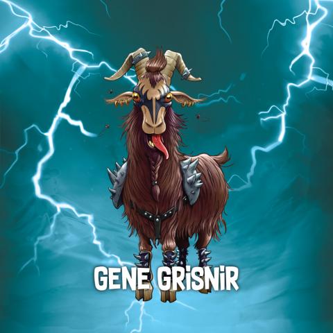 GENE GRISNIR - Hommage à Gene Simmons (Kiss) et à Tanngrisnir